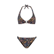 Shiwi Bikini Caro modra/zelena/svetlo oranžna/črna