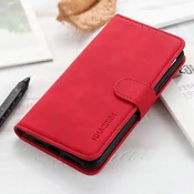 Preklopna torbica za OPPO A78 4G – rdeča