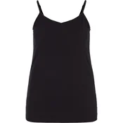 Zizzi Top STRAP, črna