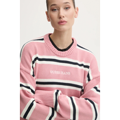 Bombažen pulover Guess Jeans