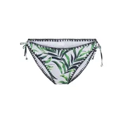 ONLY Bikini hlačke Tricia zelena / svetlo zelena / črna / bela