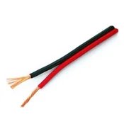 Kabl za zvucnike i napajanje, 2x0.75mm2, 1m