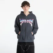 Mikina RIPNDIP Noid Zip Hoodie Charcoal Wash S