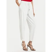 ACCESS FASHION Hlače iz tkanine 63-5101-183 Bela Regular Fit