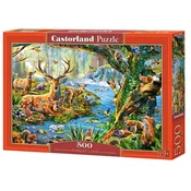 Castorland Puzzle Življenje v gozdu 500 kosov