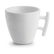 Bela porcelanasta skodelica za kapučino 165 ml Squito – BonBistro