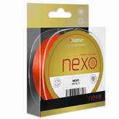 Delphin NEXO 8/fluorescentno oranžna 130m 0,10 mm
