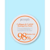Petitfee & Koelf Hidrogelni obliži s kolagenom in koencimom Q10 Collagen & Coq10 Hydrogel Eye Patch - 84 g / 60 kos