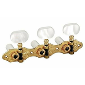 Schaller HGO 1 Baseplate 3 Large Galalith Gold