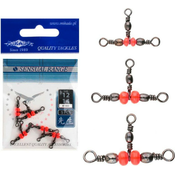 Vrtljivke Trojne Mikado Barrel Swivel Triple Št:10/12 - 14/16