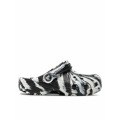 Crocs Kids Classic Marbled Clog Black/White 29-30
