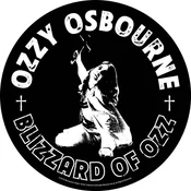 Ozzy Osbourne Blizzard Of Ozz Našitek za šivanje