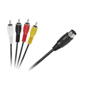 CABLETECH Kabel DIN5 - RCA 4x, 1,8m KPO2796-1,8