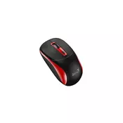 Genius NX-7123 jednostavan i pouzdan bežični miš crno/crveni plug-and-play 31030043402 Copilot