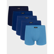 Atlantic Oprijete boksarice 5 Piece Modra