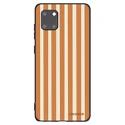 Silikonski črni ovitek za Samsung Galaxy Note 10 Lite N770F - Orange lines