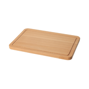 AtmoWood Bukova deska za rezanje z utorom 30 x 20 cm
