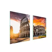shumee STEKLENA ZAŠČITNA PLOŠČA ZA ŠTEDILNIK 85x52 COLOSSEUM