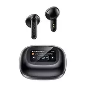 AWEI TP97 Bluetooth slušalice STEREO v5.4, zaslon osjetljiv na dodir + futrola za punjenje, CRNA TP97_B