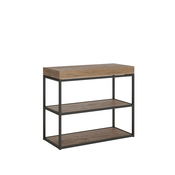 Ityhome Ityhome 90 x 77 konzolna miza rjava, (20847789)