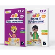 Cap Maths CE2 - Ed. 2026 - Fichier nombres et calculs + cahier de géométrie-mesure