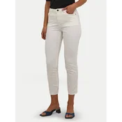 Kaffe Jeans hlače Zelina 10506253 Écru Slim Fit