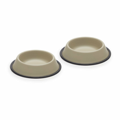 Metalne zdjelice u setu od 2 za kucne ljubimce o 21 cm Dalitso - Kave Home