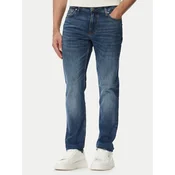 Guess Jeans hlače M6YAS2 D1475 Modra Slim Tapered Fit