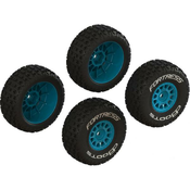 Arrma kolo s pnevmatiko dBoots Fortress, disk modra (4): Grom