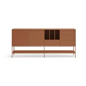 Opečnato oranžna komoda 220x98x45 cm Platt – Teulat