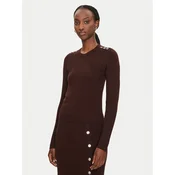 Pinko Pulover Costina 104020 A15S Rjava Slim Fit