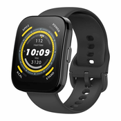 Amazfit Bip 5 4,85 cm (1.91") LCD 38 mm Digitalno 320 x 380 pikseli Ekran osjetljiv na dodir Crno GPS