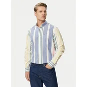 Tommy Jeans Srajca Oxford DM0DM23246 Pisana Relaxed Fit