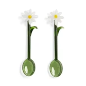 Žlička &k amsterdam flora white 2-pack