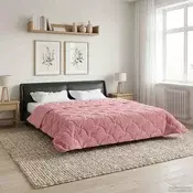 vidaXL Polna celoletna prevleka Šonerisan Roza 220 x 260 cm