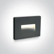 VGRADNA LED SVETILKA/3,6W/3000K/85lm/44°/240V IP65 ANTRACITNA DM68064/AN/W