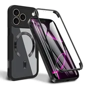 Hibridni Full body ovitek Techsuit ColorVerse 360 MagSafe za iPhone 17 Pro Max - black