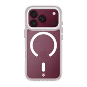 Ovitek Tactical Magsafe Magforce 2.0 Apple iPhone 18 Pro/17 Pro, prozoren - srebrn