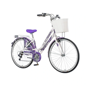 VISITOR Gradski bicikl FAS2810S6 Lavender belo-ljubicasti 28/17