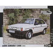 RETRO-AUTA Puzzle št. 54 Lada Samara 1300 (1989) 40 kosov