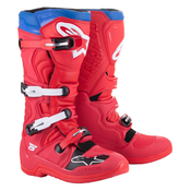 Boty na motorku Alpinestars Tech 5 2024 červeno-modro-bílo-černé