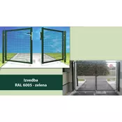 VRATA DVOKRILNA VRTNA BUILDER FENCE 400X150 CM STANDARD