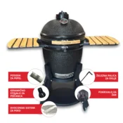 AZZURRO Kamado Master GRANDE 24- Black