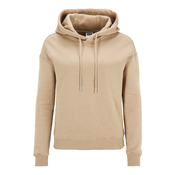 Womens Organic Soft Taupe Hooded