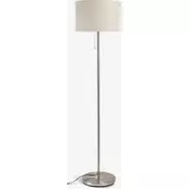 Podna lampa V145cm bruš. čelik