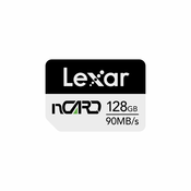 Micro SD memorijska kartica sa adapterom Lexar nCAR 128 GB (Obnovljeno A)