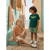 Sinsay - Pamucne majice sa natpisom 2 pack - zeleno