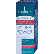 Afrodita Vlažilni gel Young & Pure Hydra Power, 50 ml