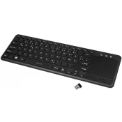 LogiLink LogiLink ID0188 Tipkovnica Uredska RF Wireless QWERTZ Njemacka Crna