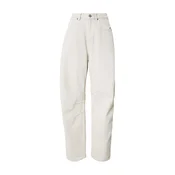 ADIDAS ORIGINALS Kavbojke HIGH RISE BARREL LEG DENIM svetlo siva